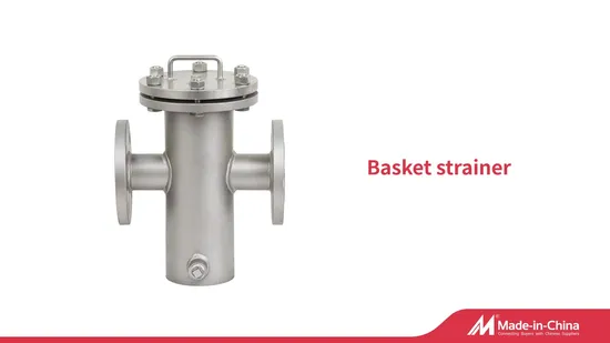 Fluorine Lined Basket Type Strainer